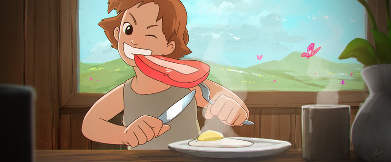 Illustration for article titled The Witcher 3 x Ni No Kuni = ❤❤❤